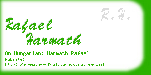 rafael harmath business card